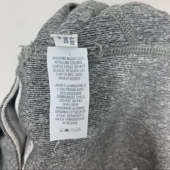 Aerie High Rise Gray White Mesh Insert 7/8 Leggings Size Small - Picture 9 of 11